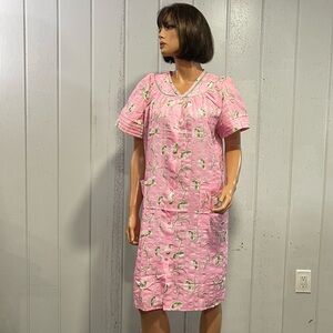NWT Betsy TW Women's Snap-Front House/Housecoat Sz L